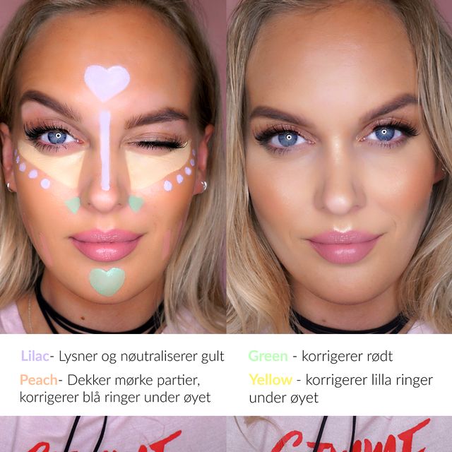 Creamy Color Correcting Concealer Peach MakeupMekka